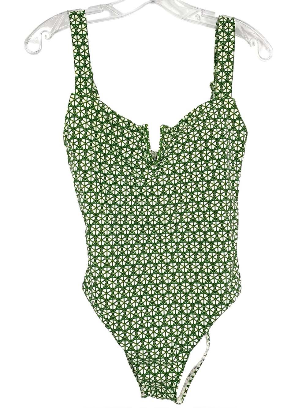 Antonio Melani x Style by Simkins Charlsie 
Green One Piece Swimsuit XS